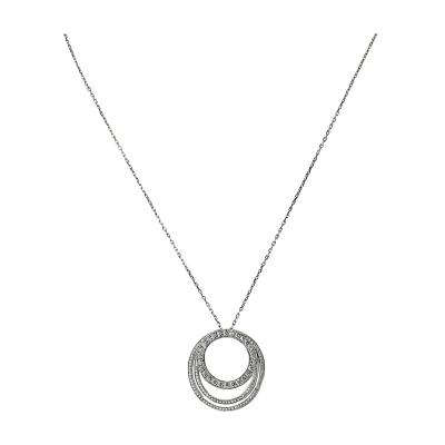  Cartier Cartier 18K White Gold Diamond Etincelle Pendant