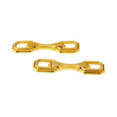  Cartier Cartier 18K Yellow Gold Octagonal Circa 2000 Cuff Links