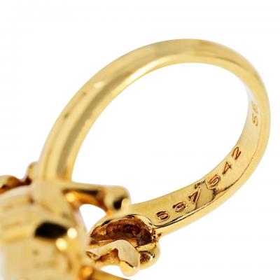  Cartier Cartier 18K Yellow Gold Vintage Panthere Ring