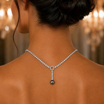  Cartier Cartier Agrade Diamond and Pearl Necklace
