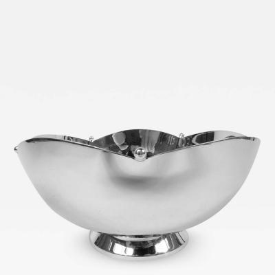  Cartier Cartier American Art Deco Sterling Silver Bowl