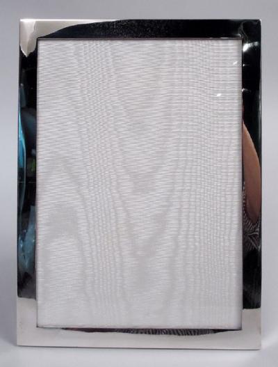  Cartier Cartier American Midcentury Modern Sterling Silver Picture Frame