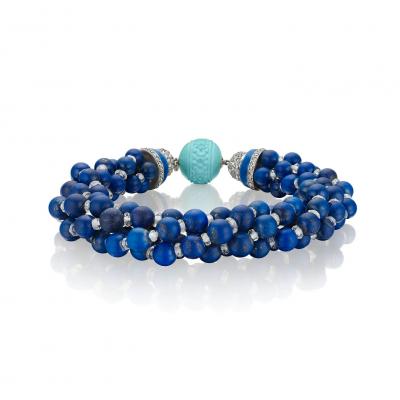  Cartier Cartier Art Deco Lapis Bracelet