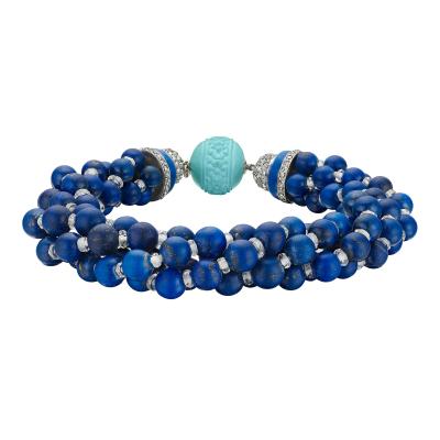  Cartier Cartier Art Deco Lapis Bracelet