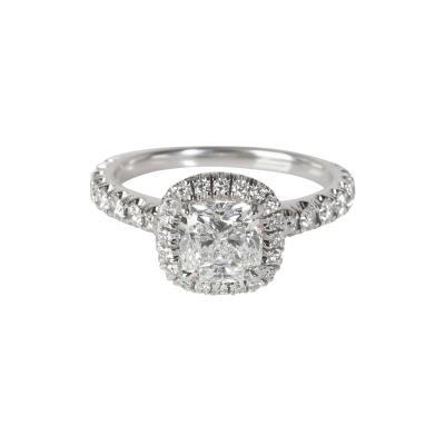  Cartier Cartier Destinee Diamond Engagement Ring in Platinum D IF 1 55 CTW