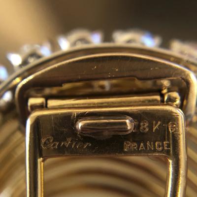 Cartier Cartier Diamond and 18kt Gold Brooch