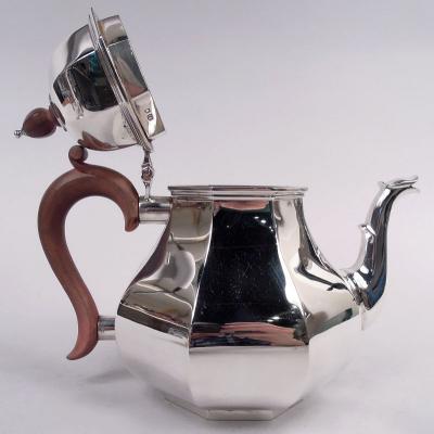  Cartier Cartier English Georgian Sterling Silver 4 Piece Coffee Tea Set