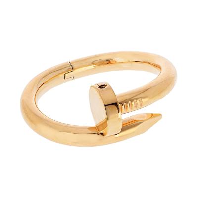  Cartier Cartier Juste Un Clou 18K Rose Gold Jumbo Size 15 Box and Papers Bracelet