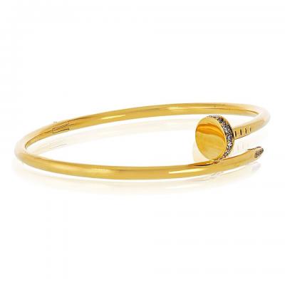 Cartier Cartier Juste Un Clou 18K Yellow Gold Size 21 Classic Model Bracelet