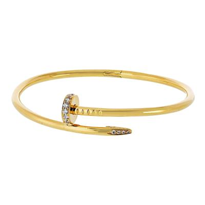  Cartier Cartier Juste Un Clou 18K Yellow Gold Size 21 Classic Model Bracelet