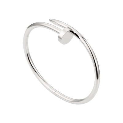  Cartier Cartier Juste Un Clou Bracelet White Gold Size 16