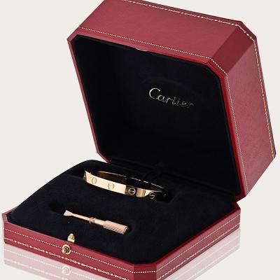  Cartier Cartier Love 18K Rose Gold Size 16 Bracelet