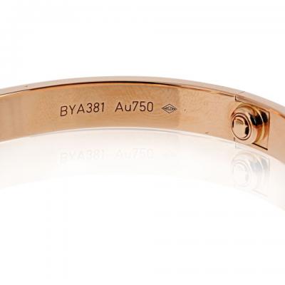  Cartier Cartier Love 18K Rose Gold Size 16 Bracelet