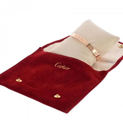  Cartier Cartier Love 18K Rose Gold Size 17 Bracelet