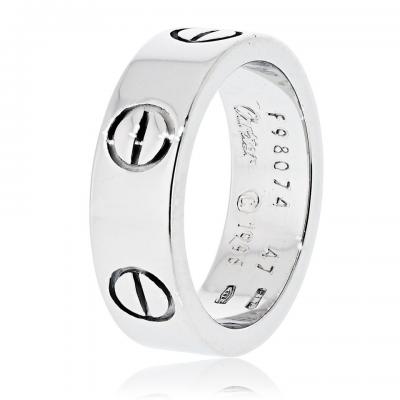  Cartier Cartier Love 18K White Gold Classic Ring