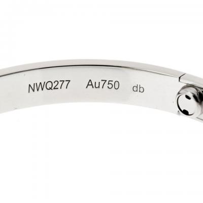  Cartier Cartier Love 18K White Gold Love Size 18 Bracelet