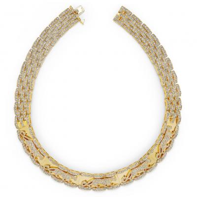  Cartier Cartier Mahango Panth re Diamond Necklace