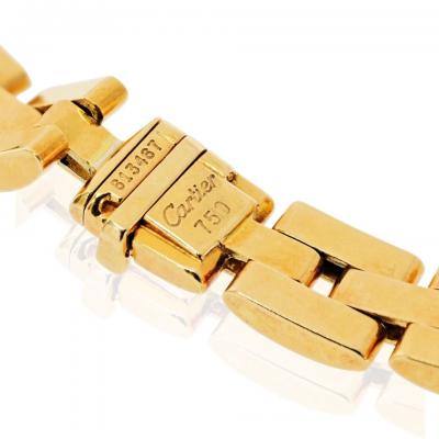  Cartier Cartier Maillon 18K Yellow Gold Three Row Necklace