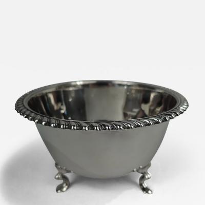  Cartier Cartier Modern Georgian Sterling Silver Footed Bowl