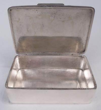 Cartier Cartier Modern Sterling Silver Box