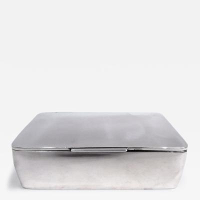 Cartier Cartier Modern Sterling Silver Box