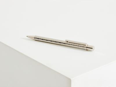  Cartier Cartier Must II ballpoint pen silver plated and palladium 1980s