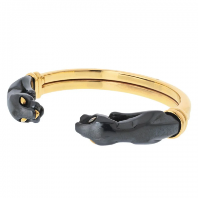  Cartier Cartier Panthere 18K Yellow Gold Bracelet