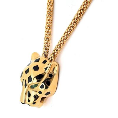  Cartier Cartier Panthere 18K Yellow Gold Chocker Chain Necklace