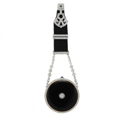  Cartier Cartier Paris Belle poque Lapel Watch