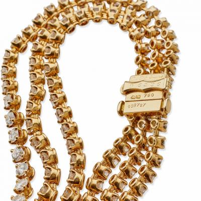  Cartier Cartier Paris Diamond Tassel Necklace