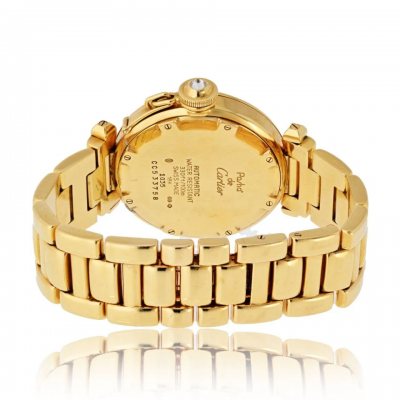 Cartier Cartier Pasha 18K Yellow Gold 35mm Automatic Factory Dial Watch