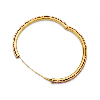  Cartier Cartier Ruby Bangle Bracelet