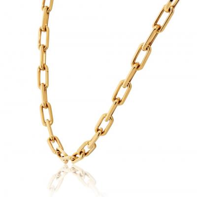  Cartier Cartier Santos 18K Yellow Gold 22 Inch Necklace