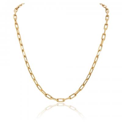  Cartier Cartier Santos 18K Yellow Gold 22 Inch Necklace