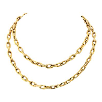  Cartier Cartier Santos Dumont 18K Yellow Gold Classic Necklace