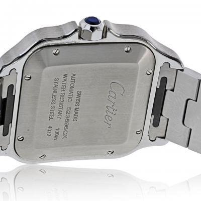  Cartier Cartier Santos Stainless Steel WSSA0018 4072 19 Links Circa 2023 Watch