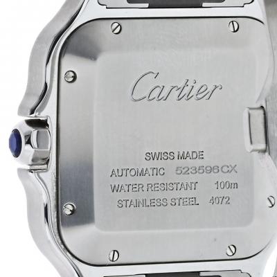  Cartier Cartier Santos Stainless Steel WSSA0018 4072 19 Links Circa 2023 Watch