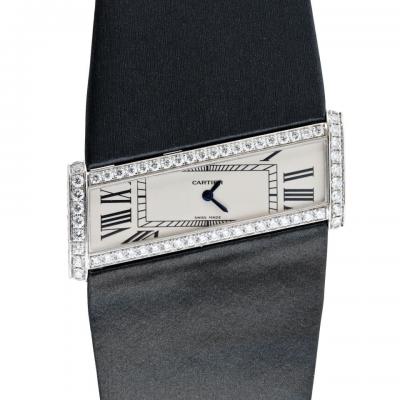  Cartier Cartier Tank Asymmetric 18K White Gold Diamond Ladies Ref 2786 Watch