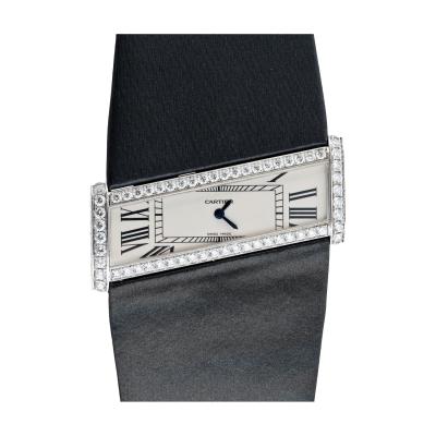  Cartier Cartier Tank Asymmetric 18K White Gold Diamond Ladies Ref 2786 Watch