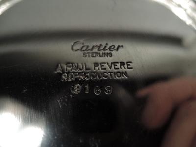  Cartier Cartier Traditional Sterling Silver Revere Bowl