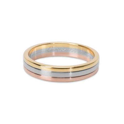 cartier tri color wedding band