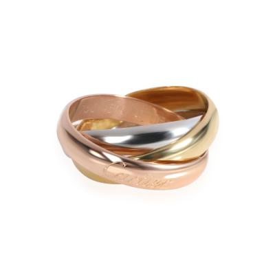 Cartier Trinity Ring in 18K 3 Tone Gold