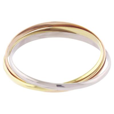  Cartier Cartier Trinity Tri Color Rolling Bracelet