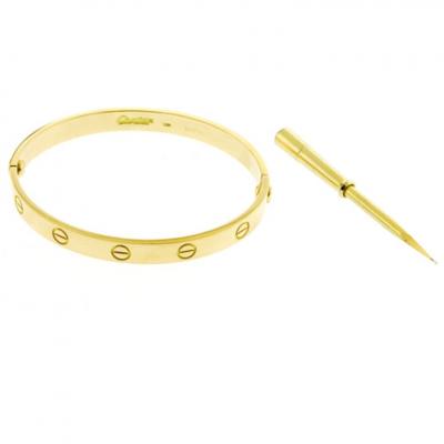  Cartier Cartier Vintage Love Bracelet size 17