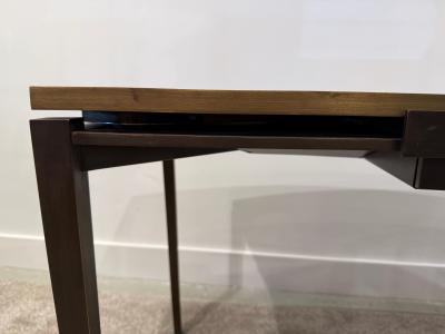  Cartier Signed Cartier Rare Bronze Desk w Lateral Extending Shelves