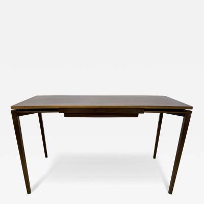  Cartier Signed Cartier Rare Bronze Desk w Lateral Extending Shelves