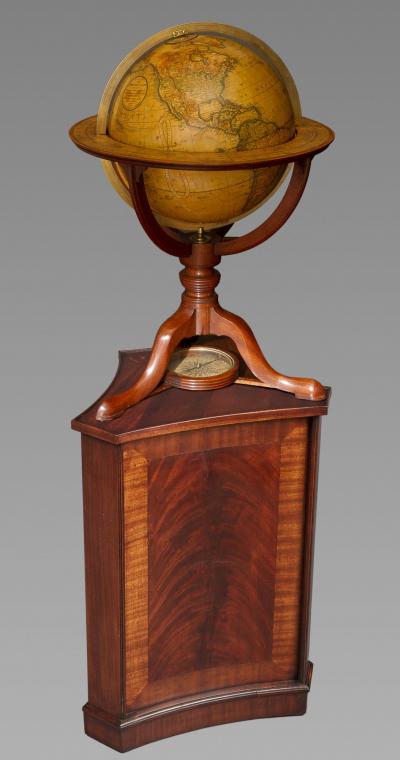 Cary s A Pair of George III 12 inch Terrestrial and Celestial Table Globes by Carys