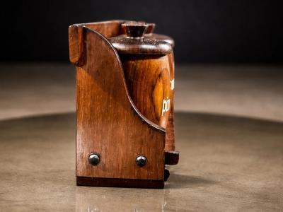  Casa Finland Spice Rack with 3 Containers in Rosewood Casa Finland 1960s