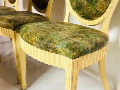  Casa Stradivari Set of 6 Dining Chairs made in the USA by Casa Stradivari 