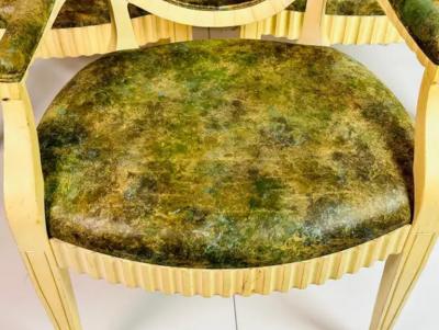  Casa Stradivari Set of 6 Dining Chairs made in the USA by Casa Stradivari 